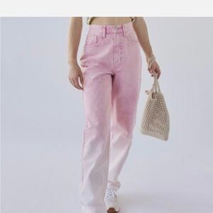 BDG Women's High Rise Jeans in Pink